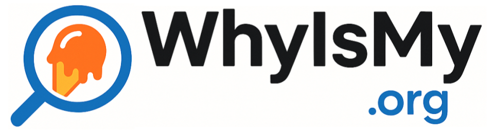 WhyIsMy.org Logo Horizontal