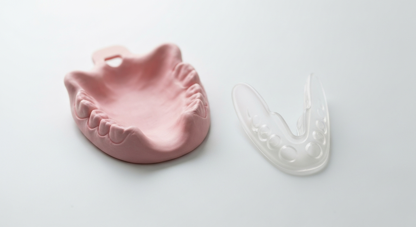 Custom fit snore mouthpiece?