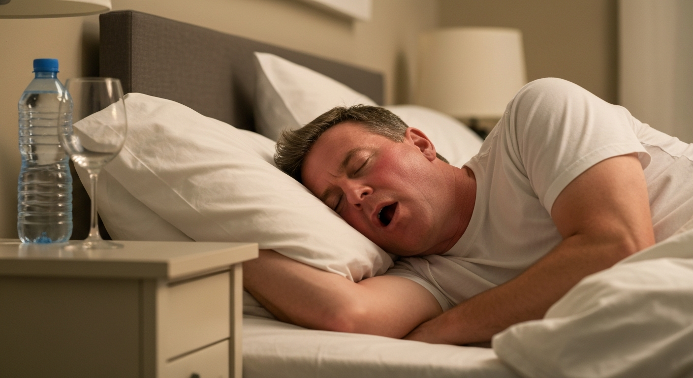 Does alcohol cause snoring?