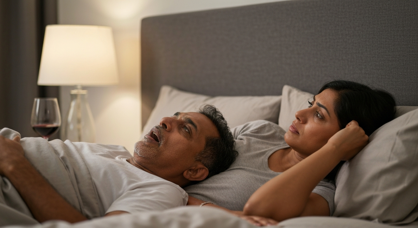 Does drinking make you snore?