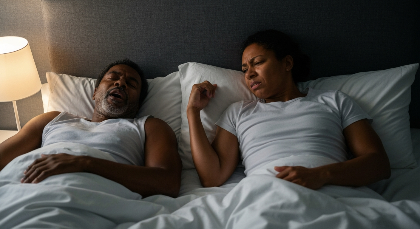 Does snoring mean deep sleep?