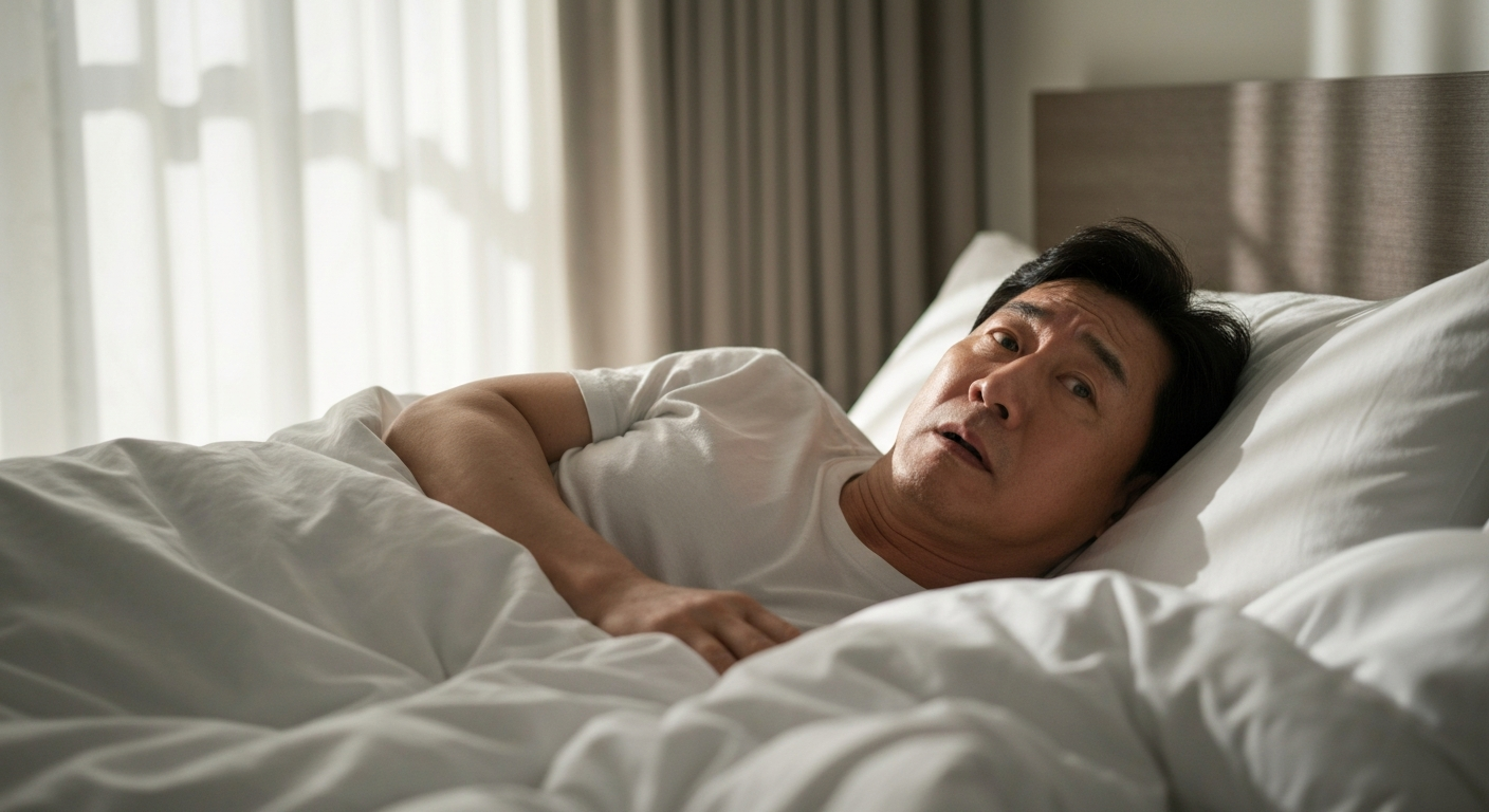 Hearing yourself snore?
