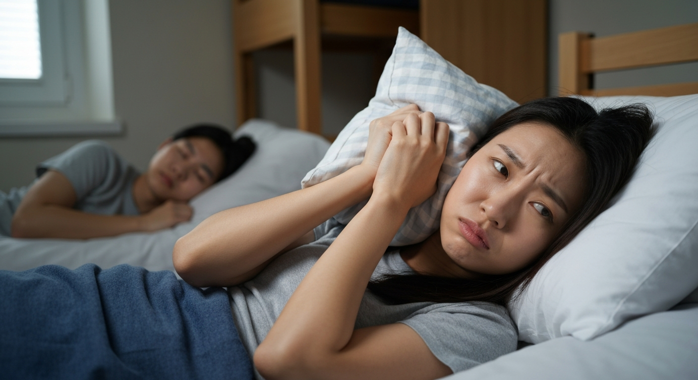 Snoring roommate?