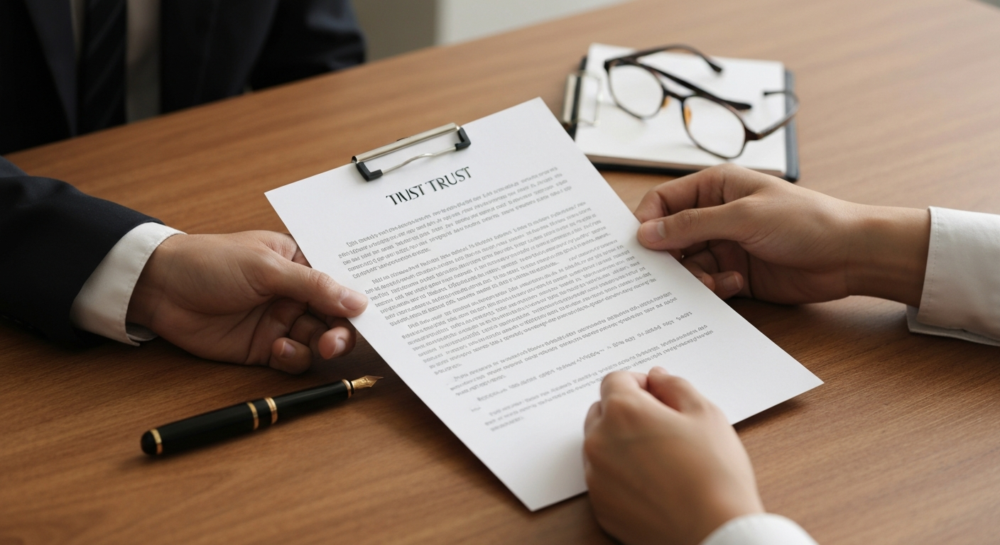 Who is the grantor of an irrevocable trust?
