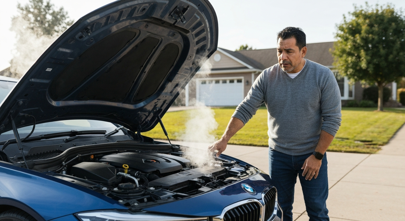 Why is my bmw overheating?