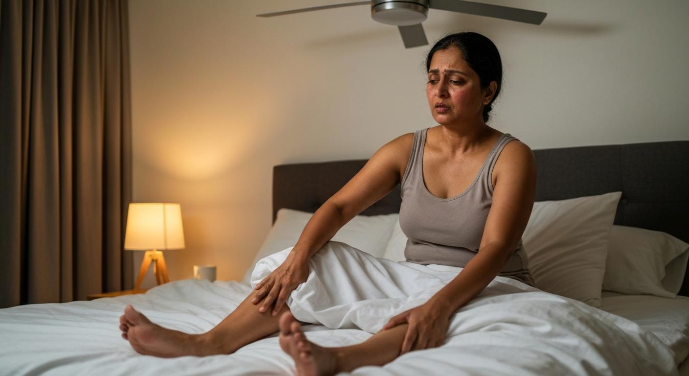 Why is my body so hot at night?