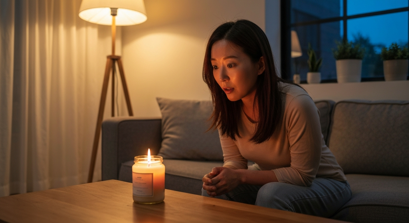 Why is my candle popping?