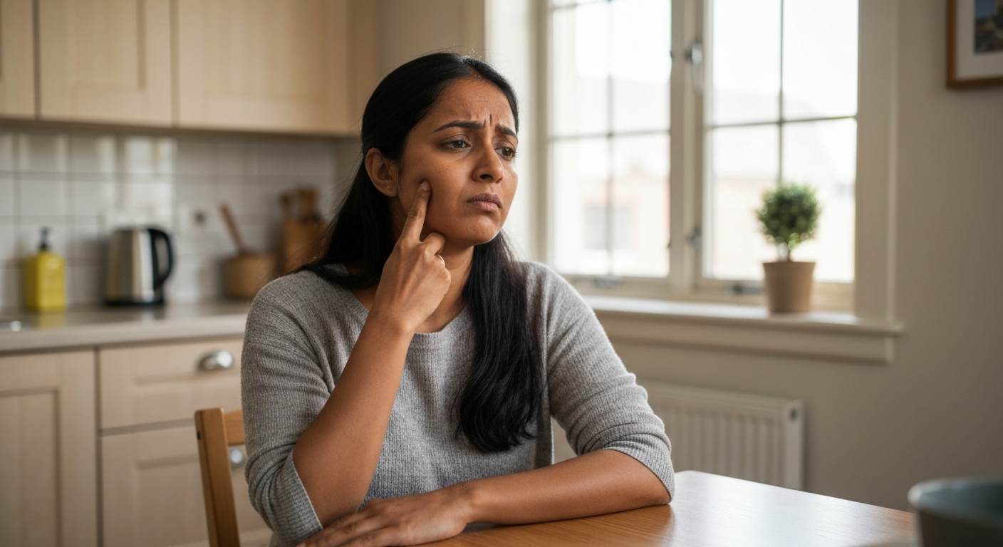 Why is my canker sore causing jaw pain?