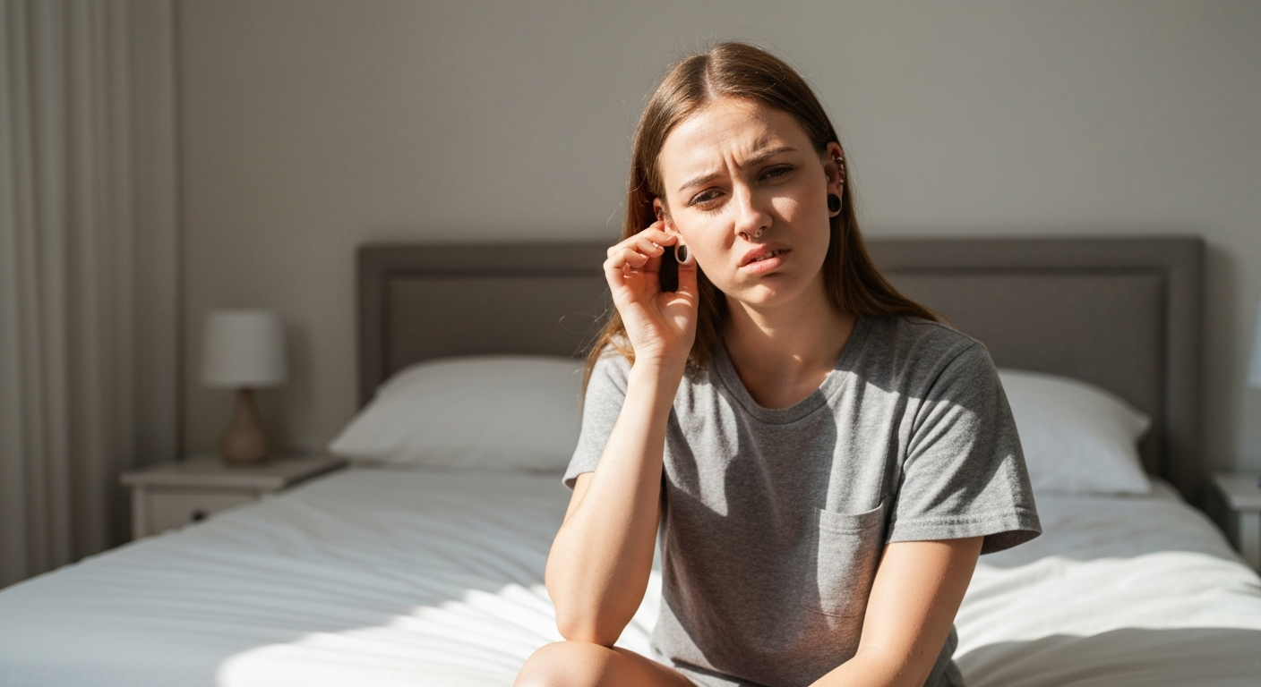 Why is my cartilage piercing throbbing?