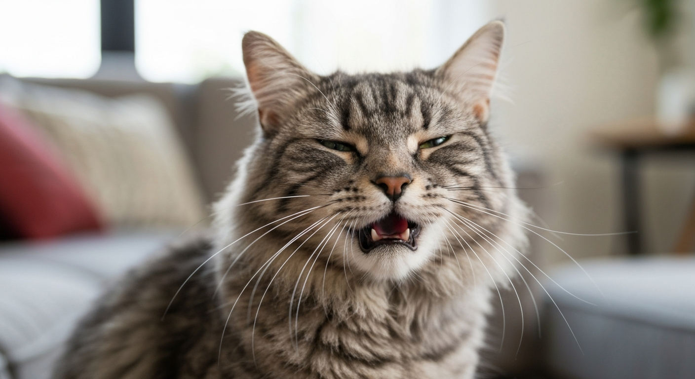 why is my cat sneezing so much