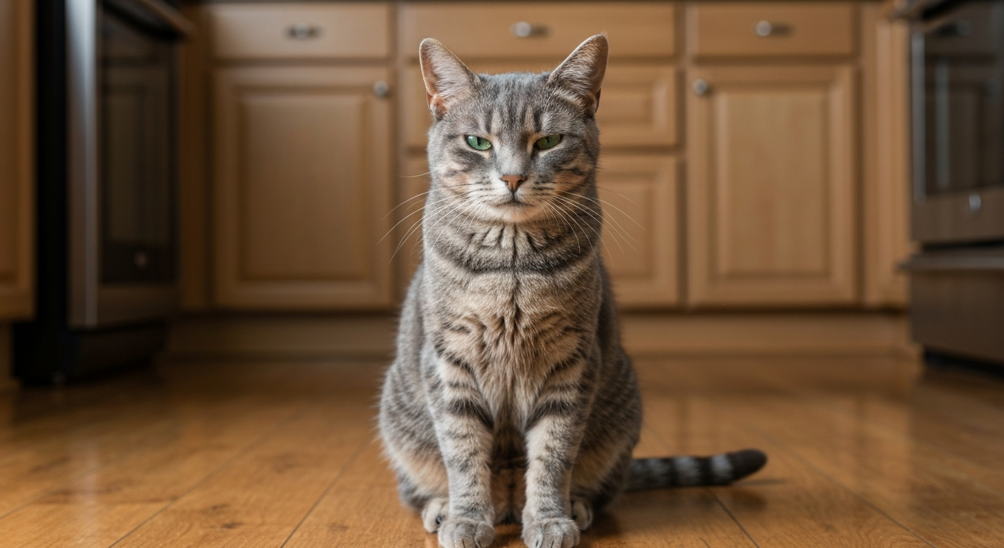 Why is my cat squinting both eyes?