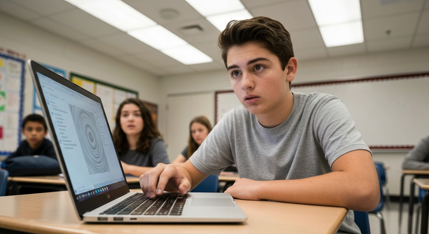 Why is my chromebook screen glitching?