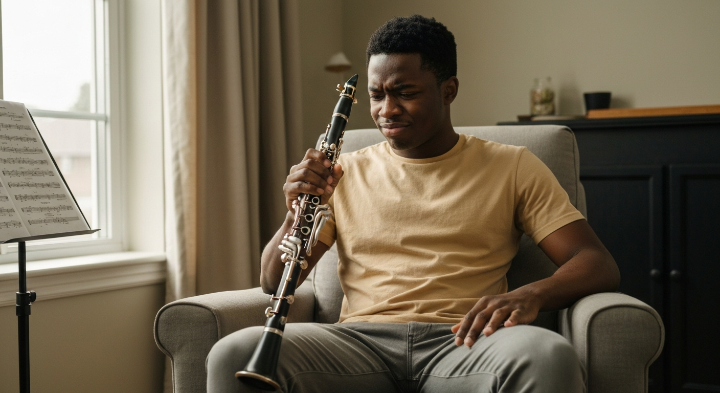 Why is my clarinet squeaking?
