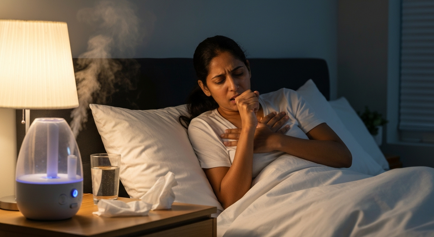 Why is my cough worse at night?