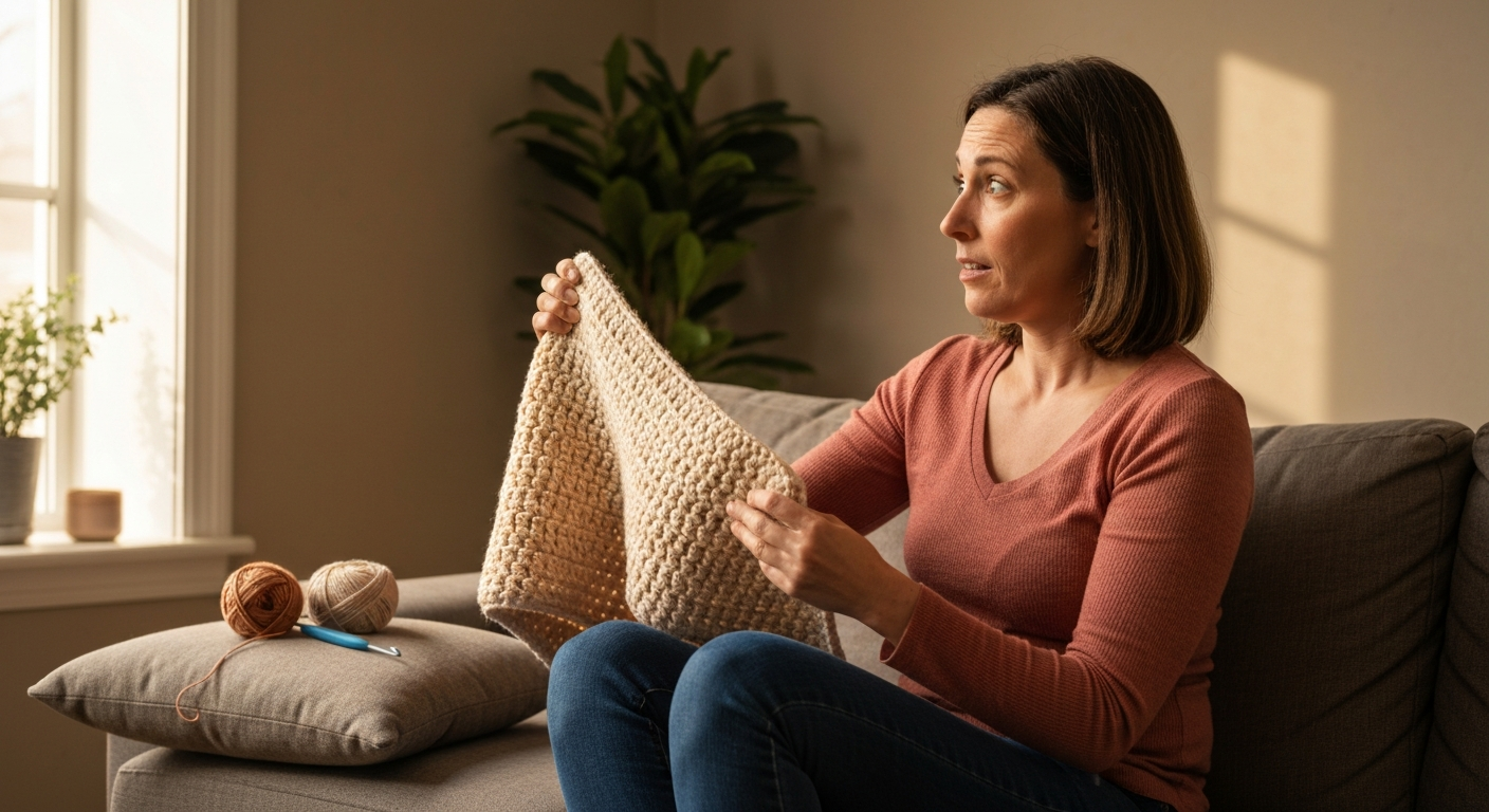 Why is my crochet curving?