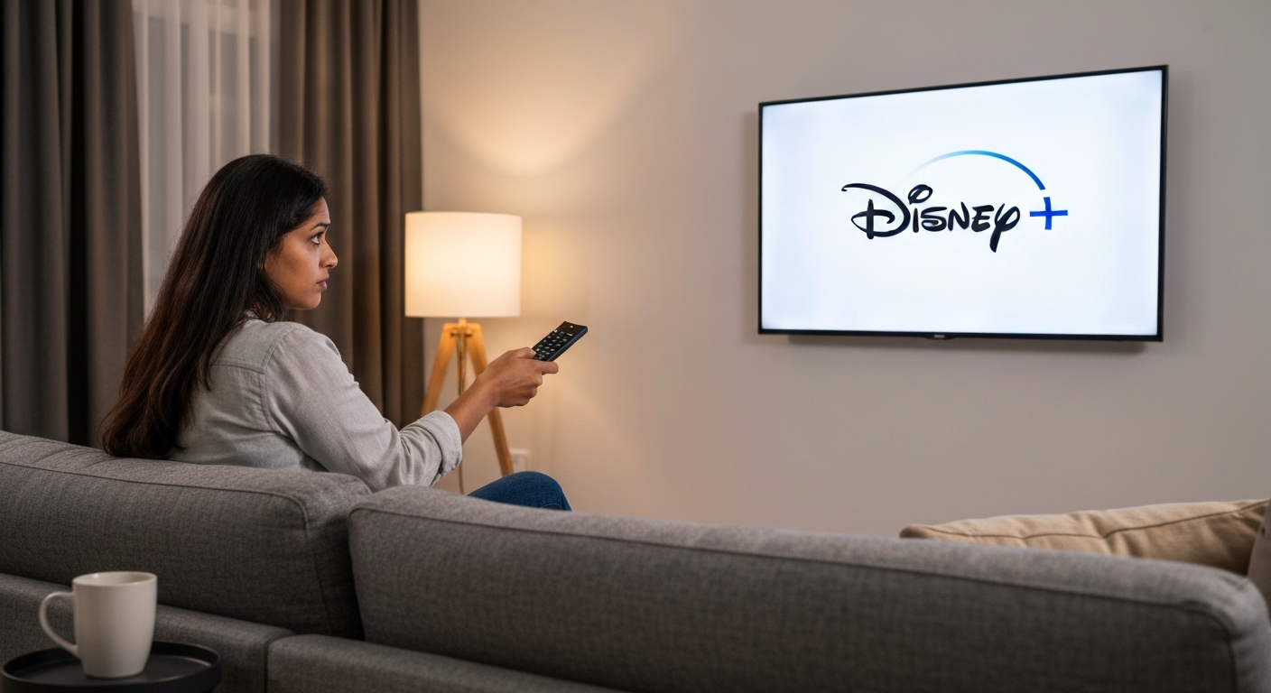 Why is my disney plus home blank?