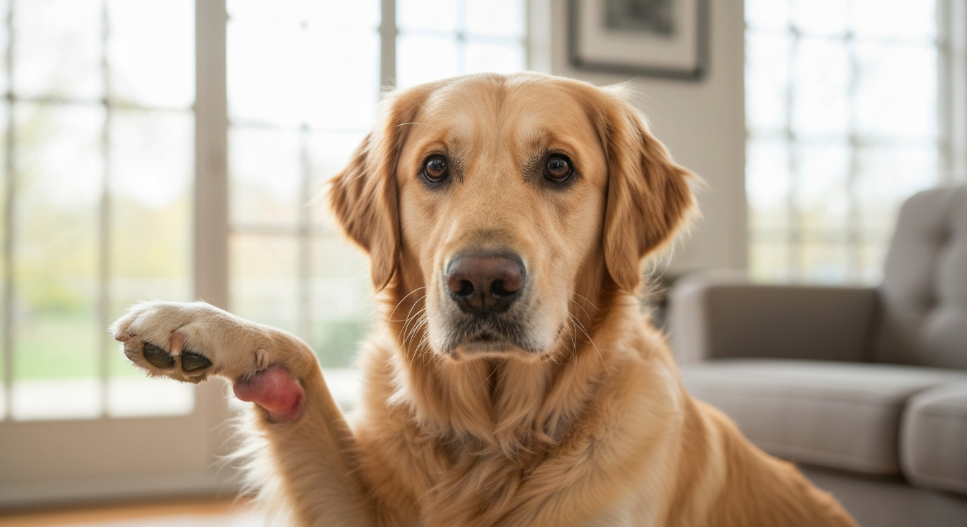 Why is my dogs paw swollen?