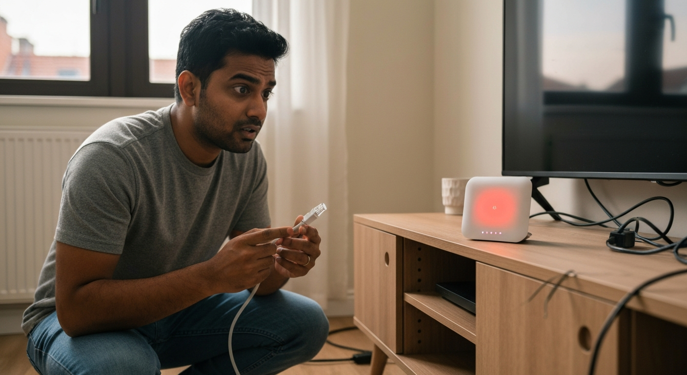 Why is my eero red?