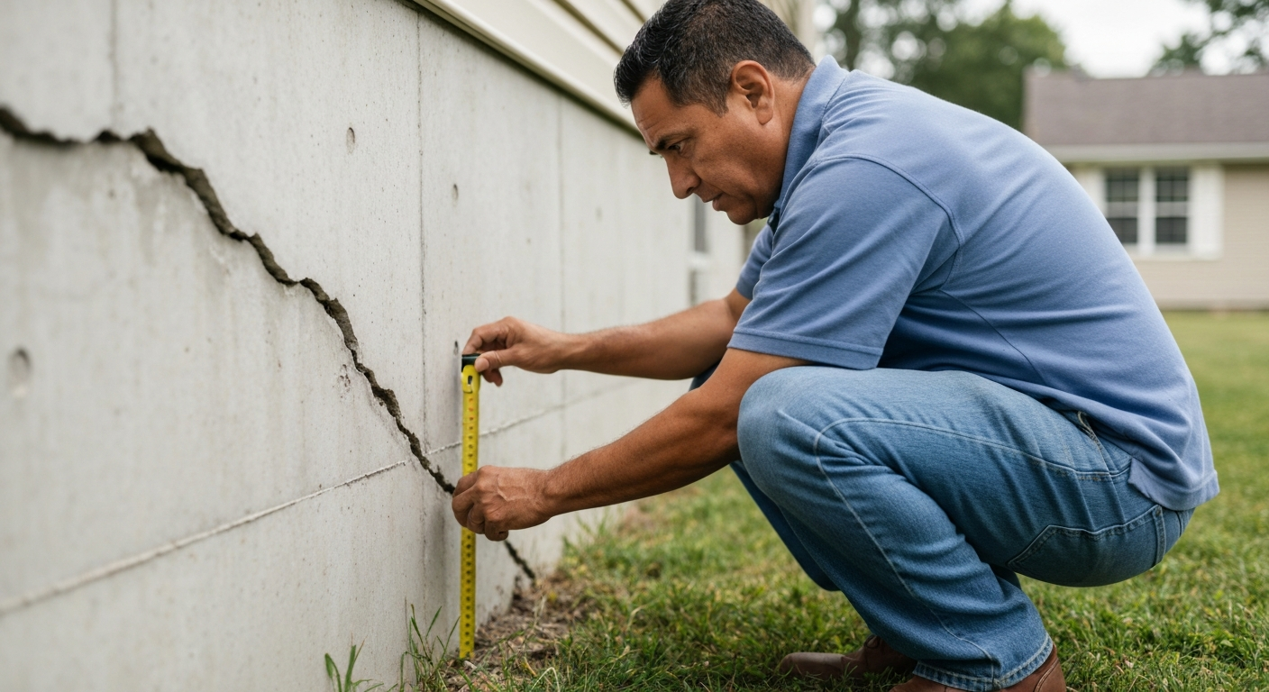 Why is my foundation cracking?