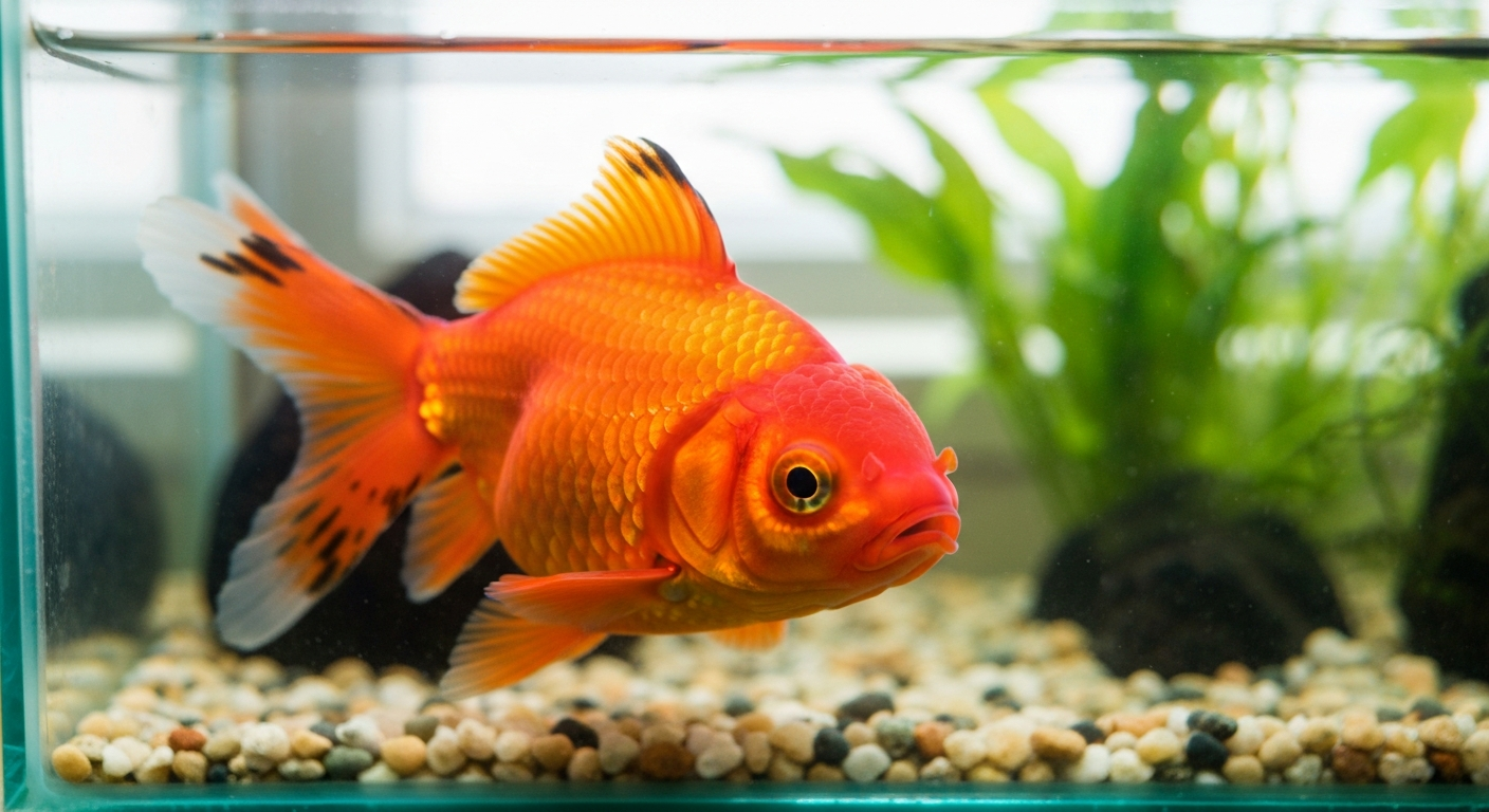 Why is my goldfish turning black?