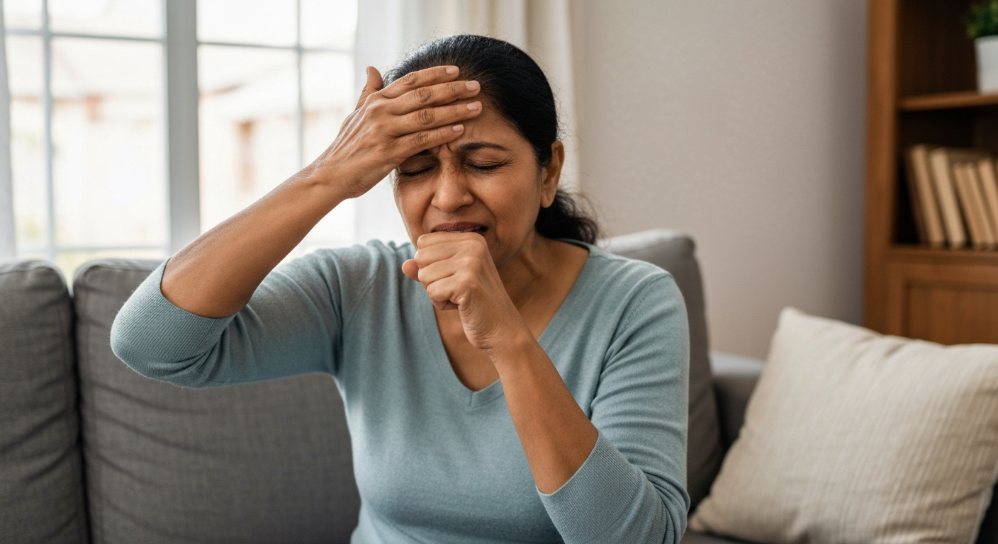 Why is my head hurting when i cough?