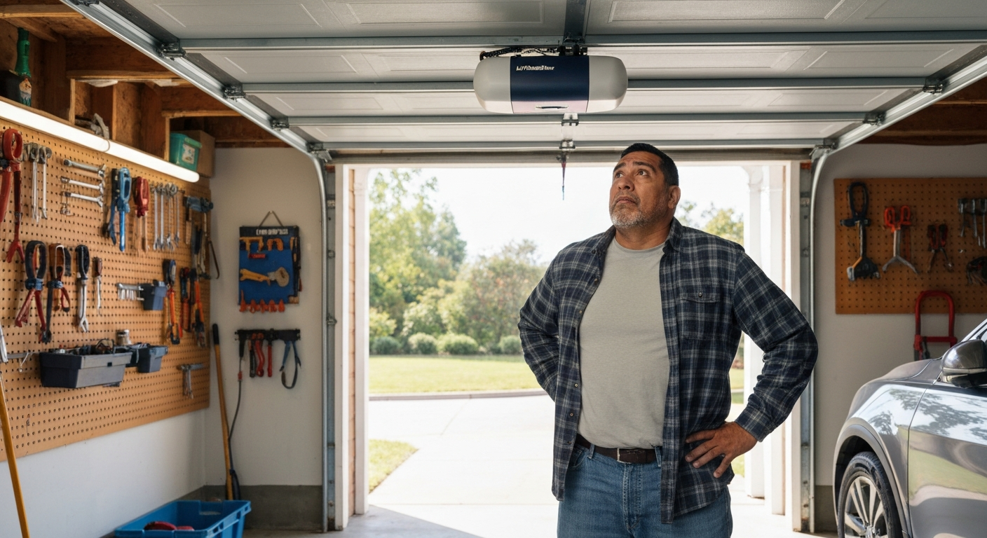 Why is my liftmaster beeping?