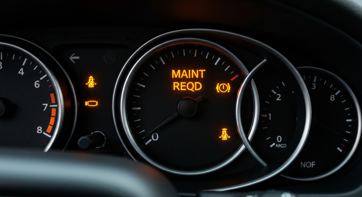 Why is my maintenance required light on?