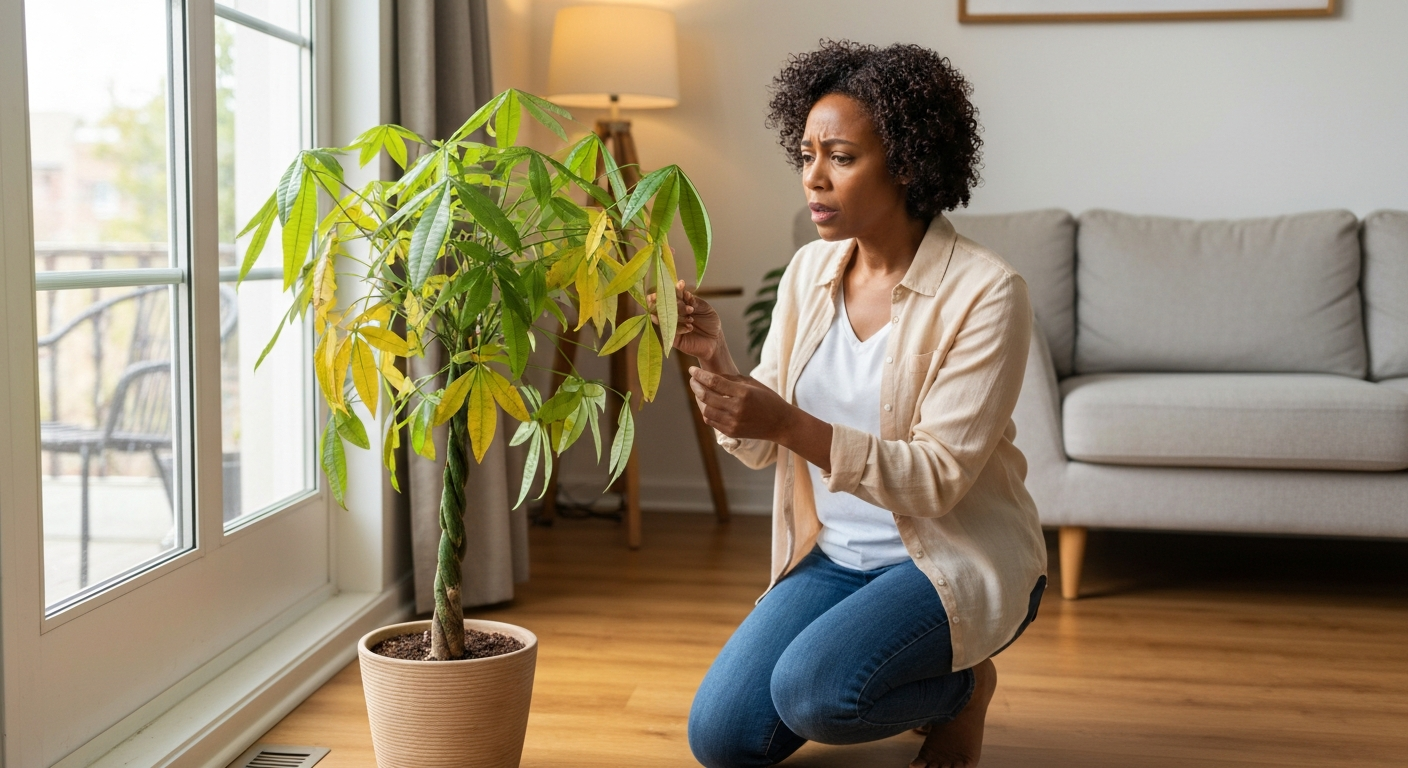 Why is my money tree dying?