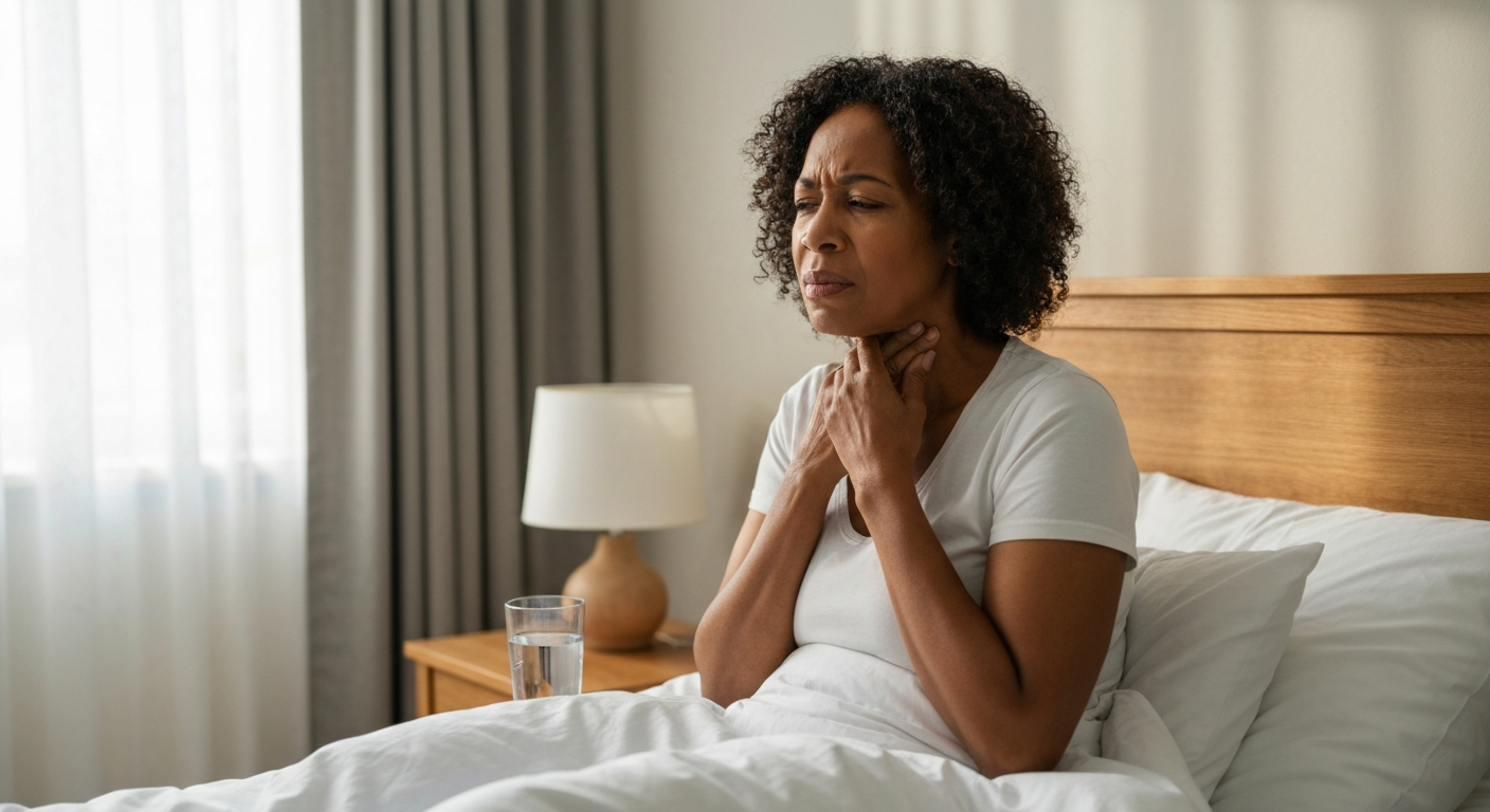 Why is my mouth so dry when i wake up?
