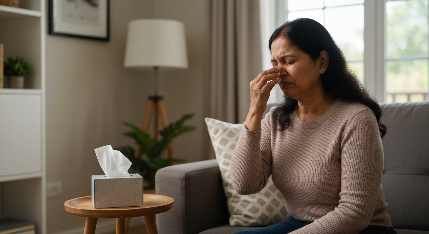 Why is my nose burning?