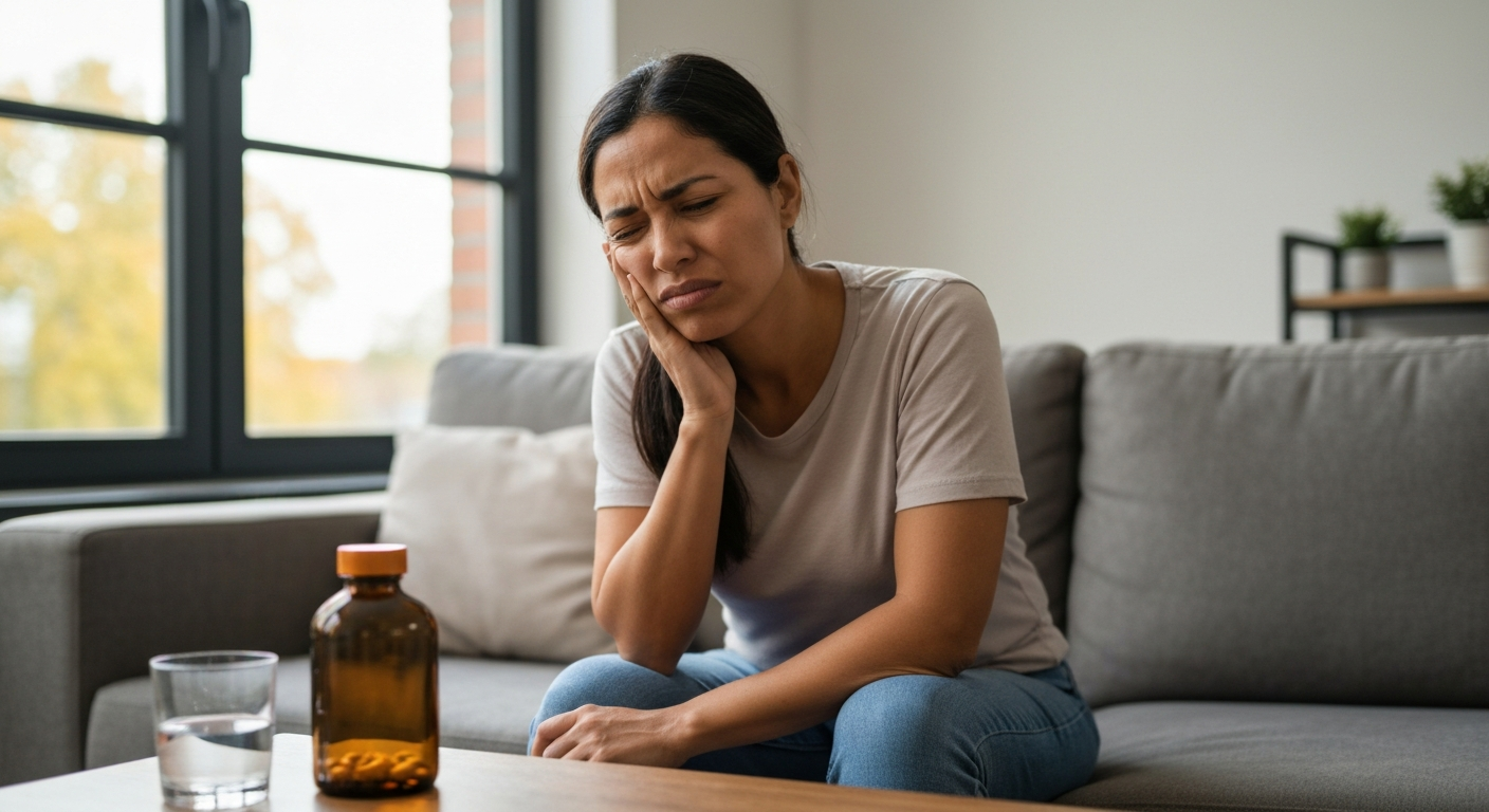 Why is my pain relief not working for toothache?