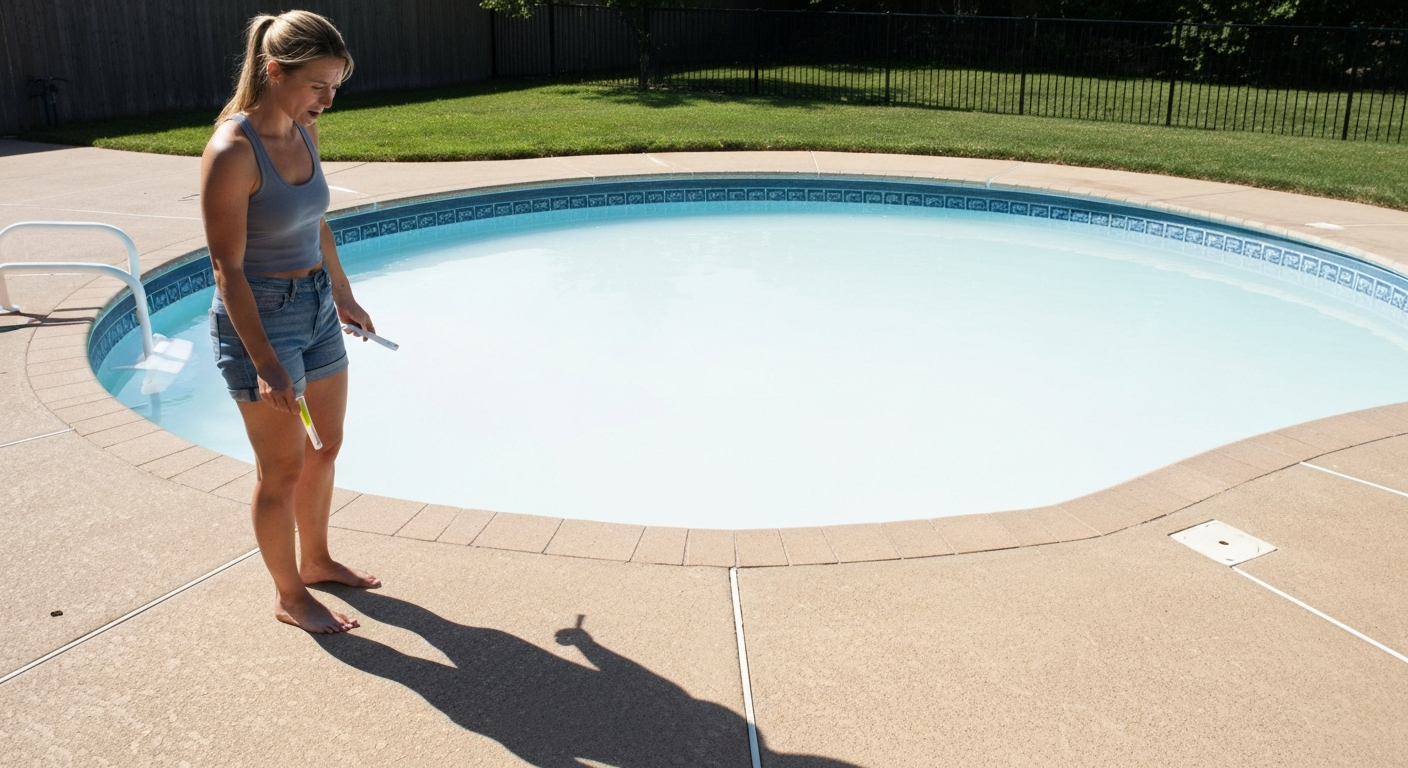 why is my pool cloudy