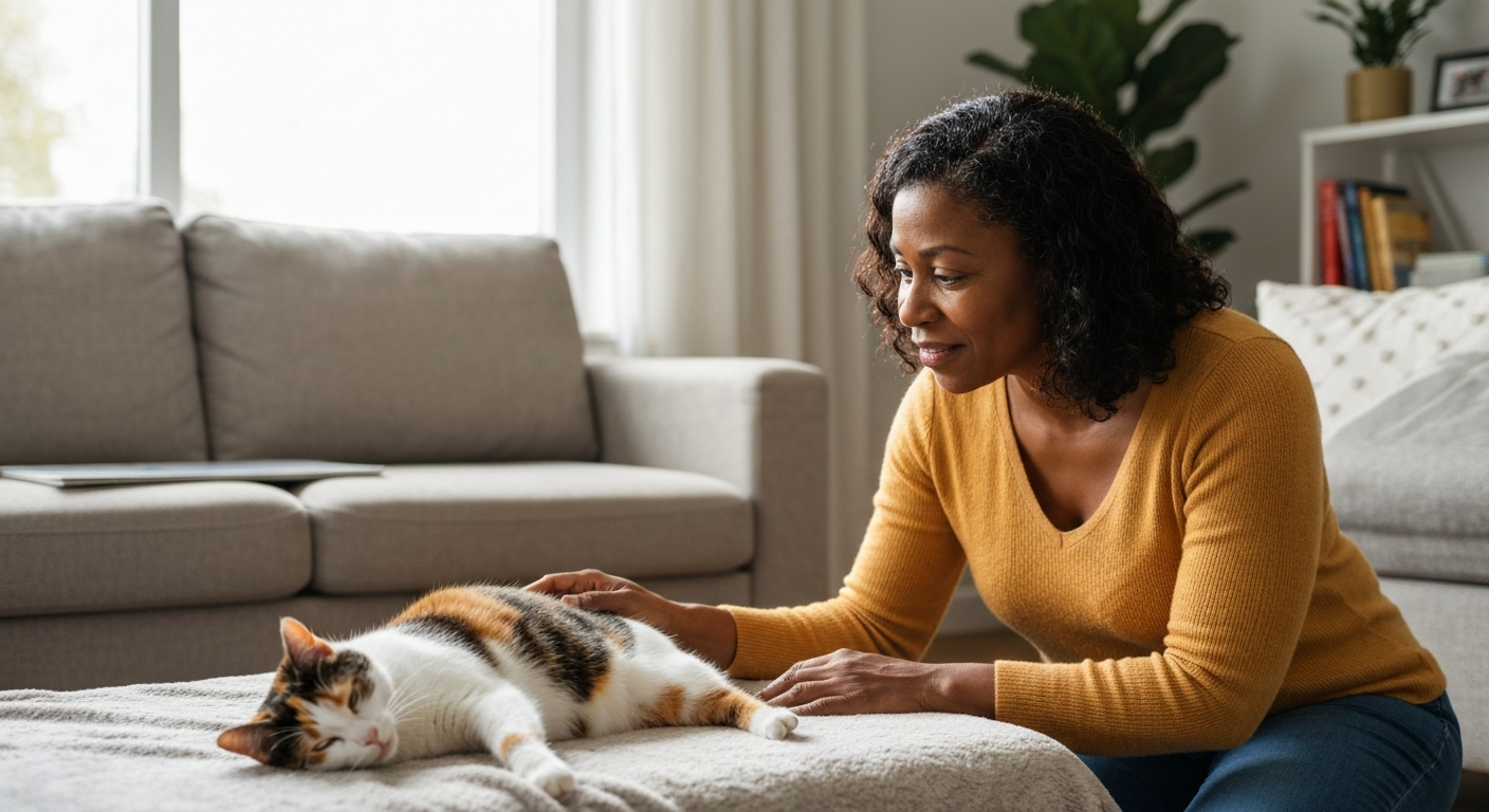 Why is my pregnant cat bleeding from her private?