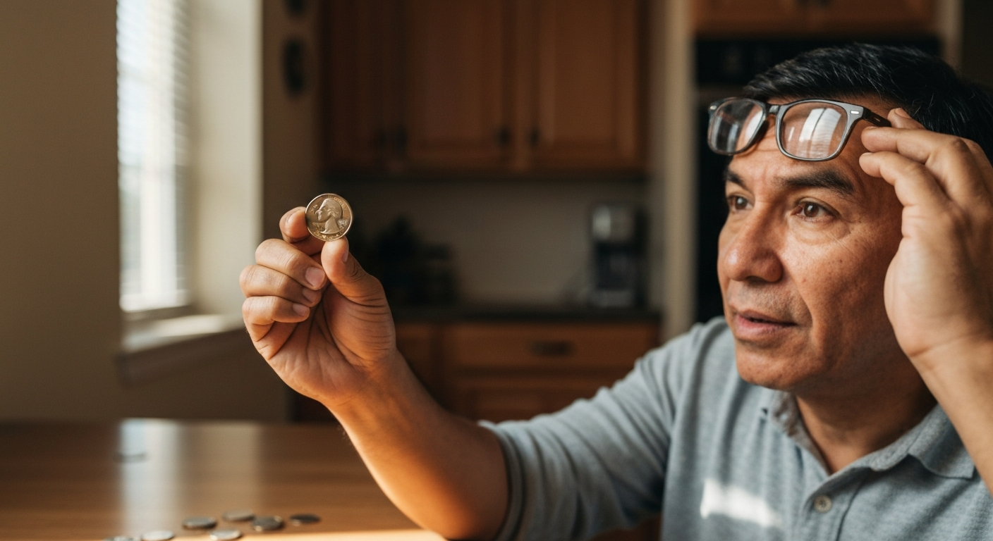 Why is my quarter gold?