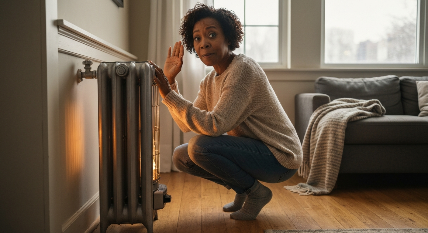 Why is my radiator space heater popping?