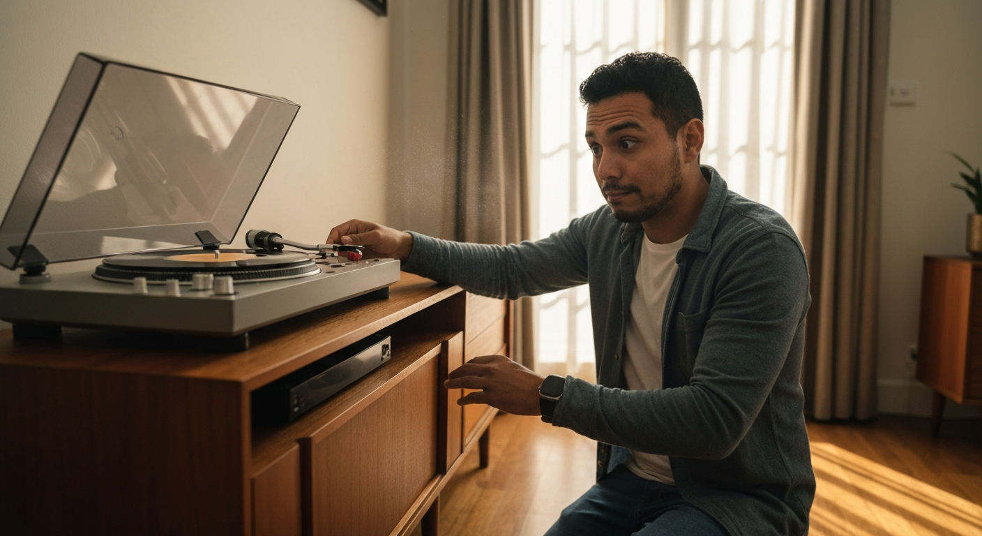 Why is my record player skipping?