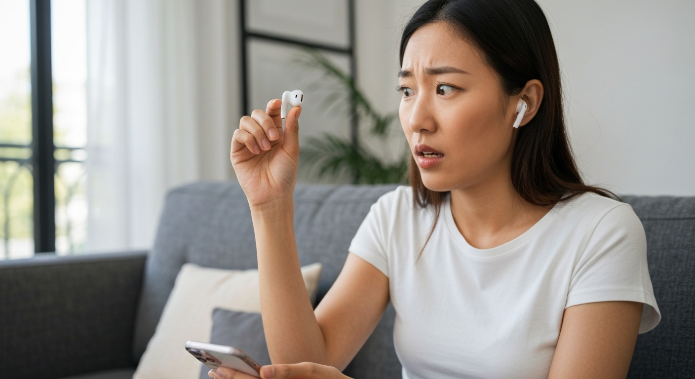 Why is my right airpod not working?