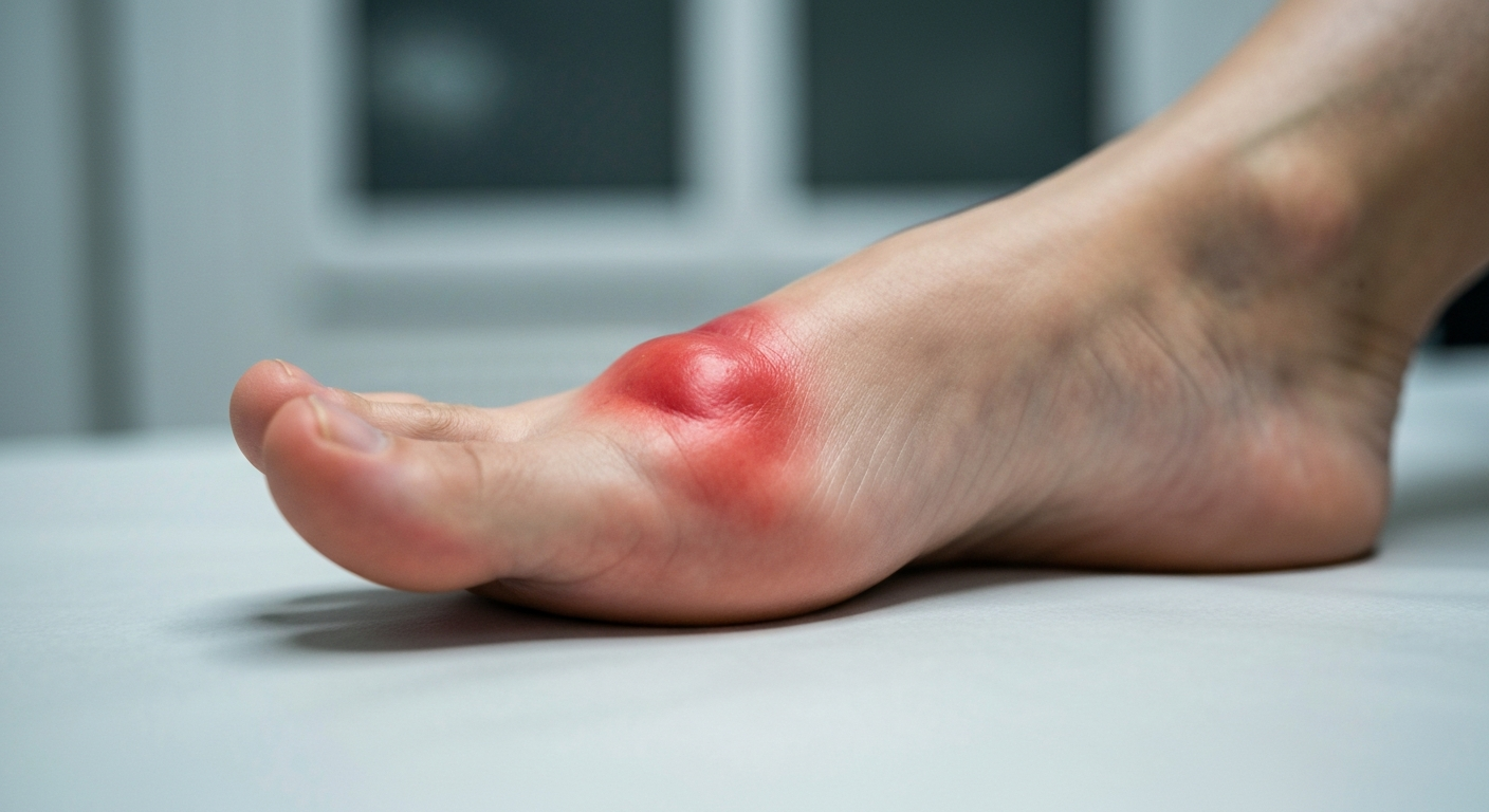 Why is my toe red?