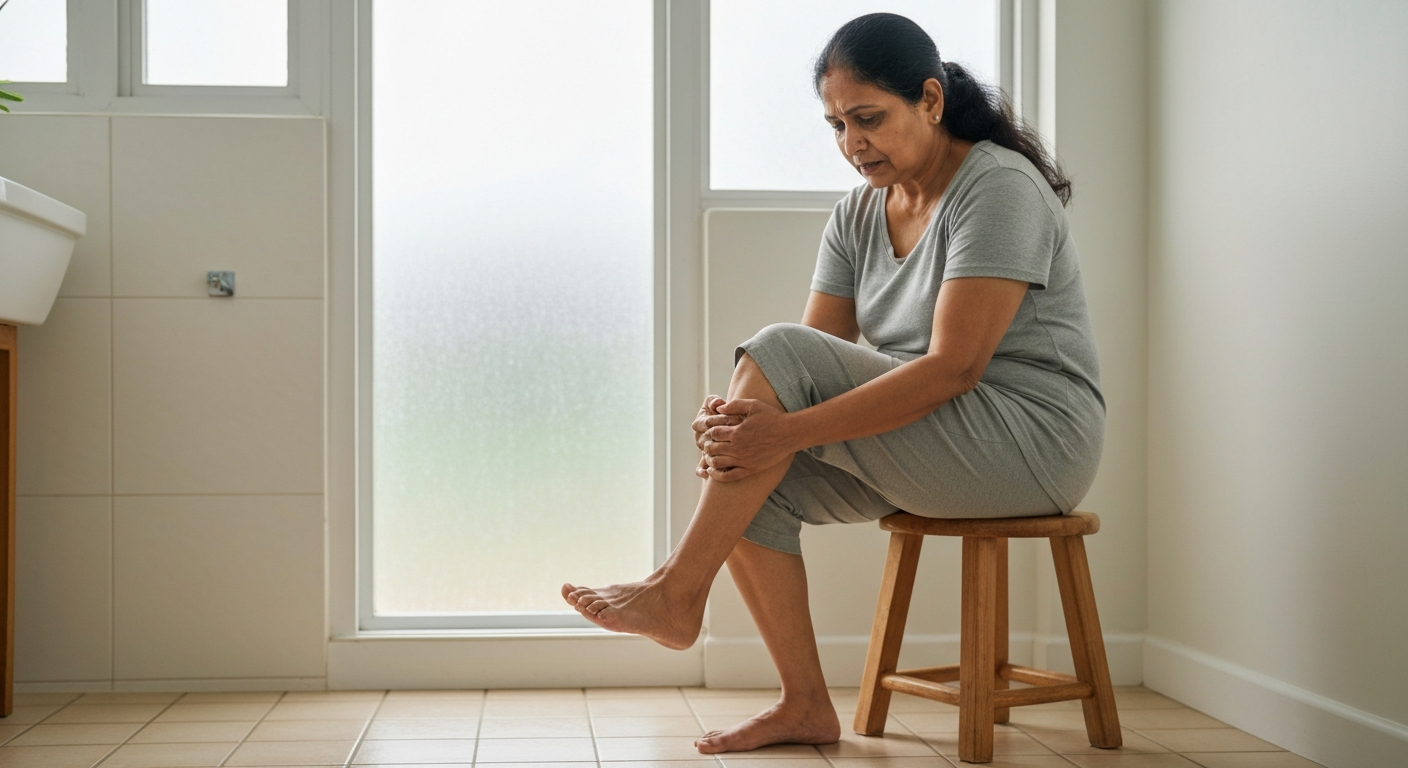 why is my toenail black