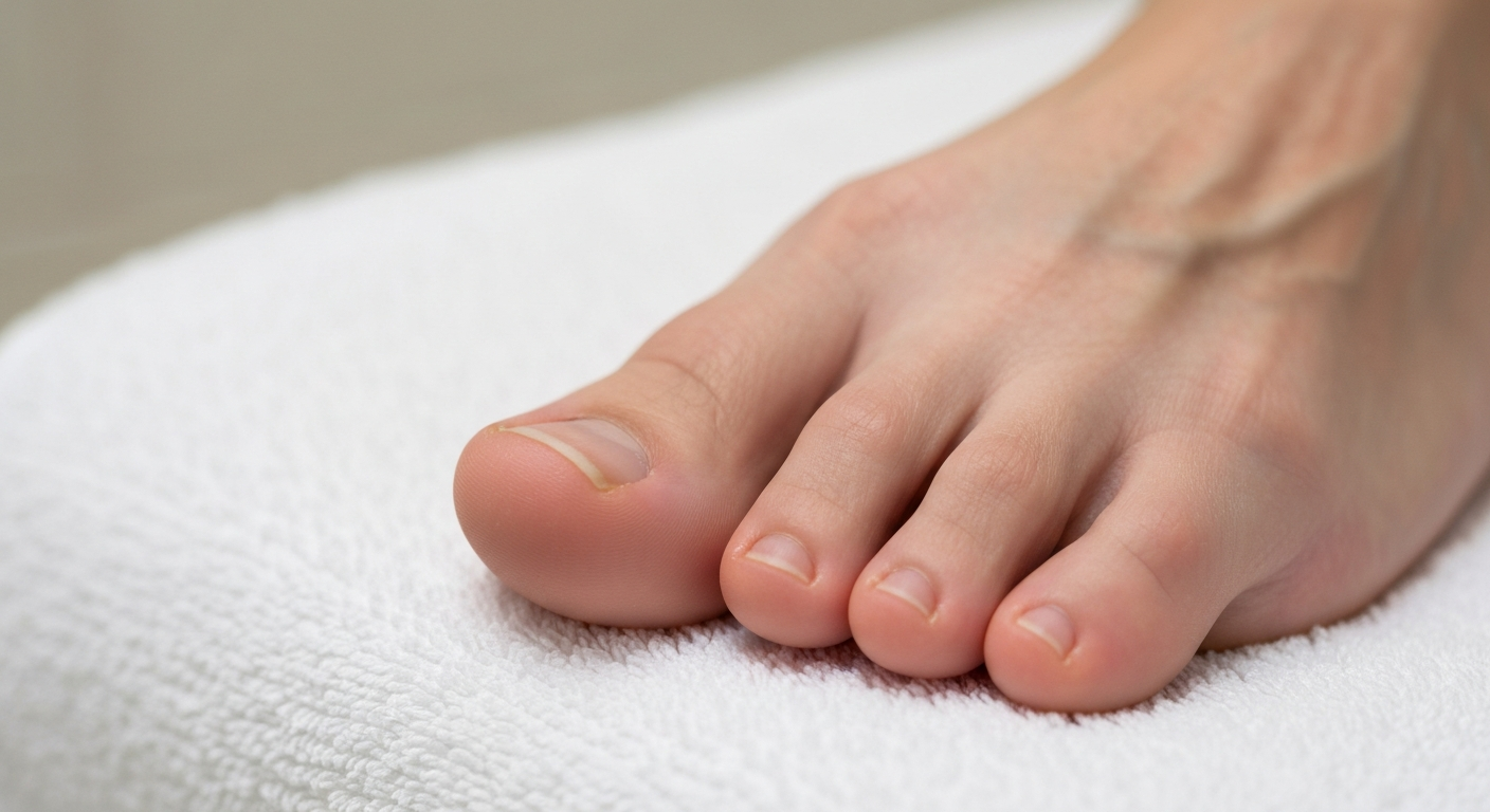 Why is my toenail growing sideways?