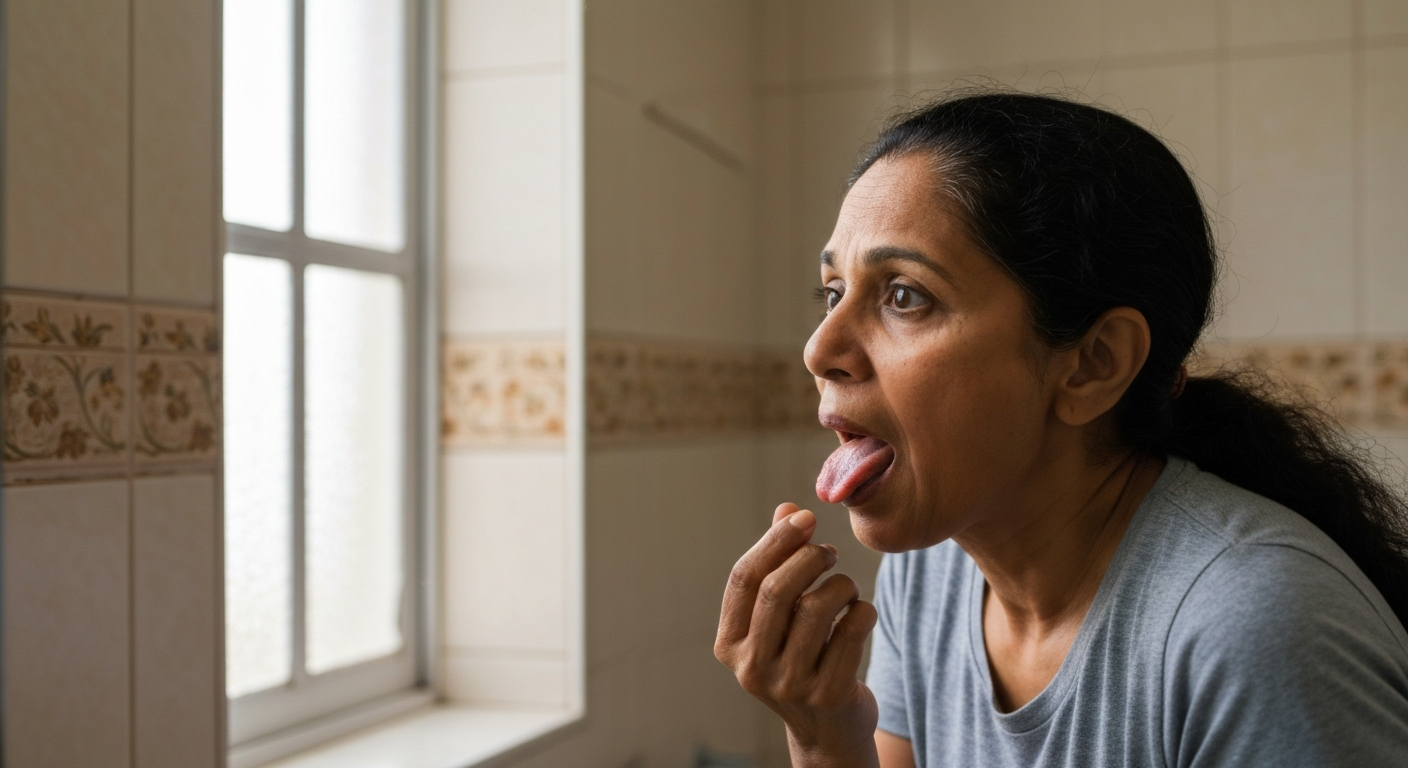 Why is my tongue cracked?