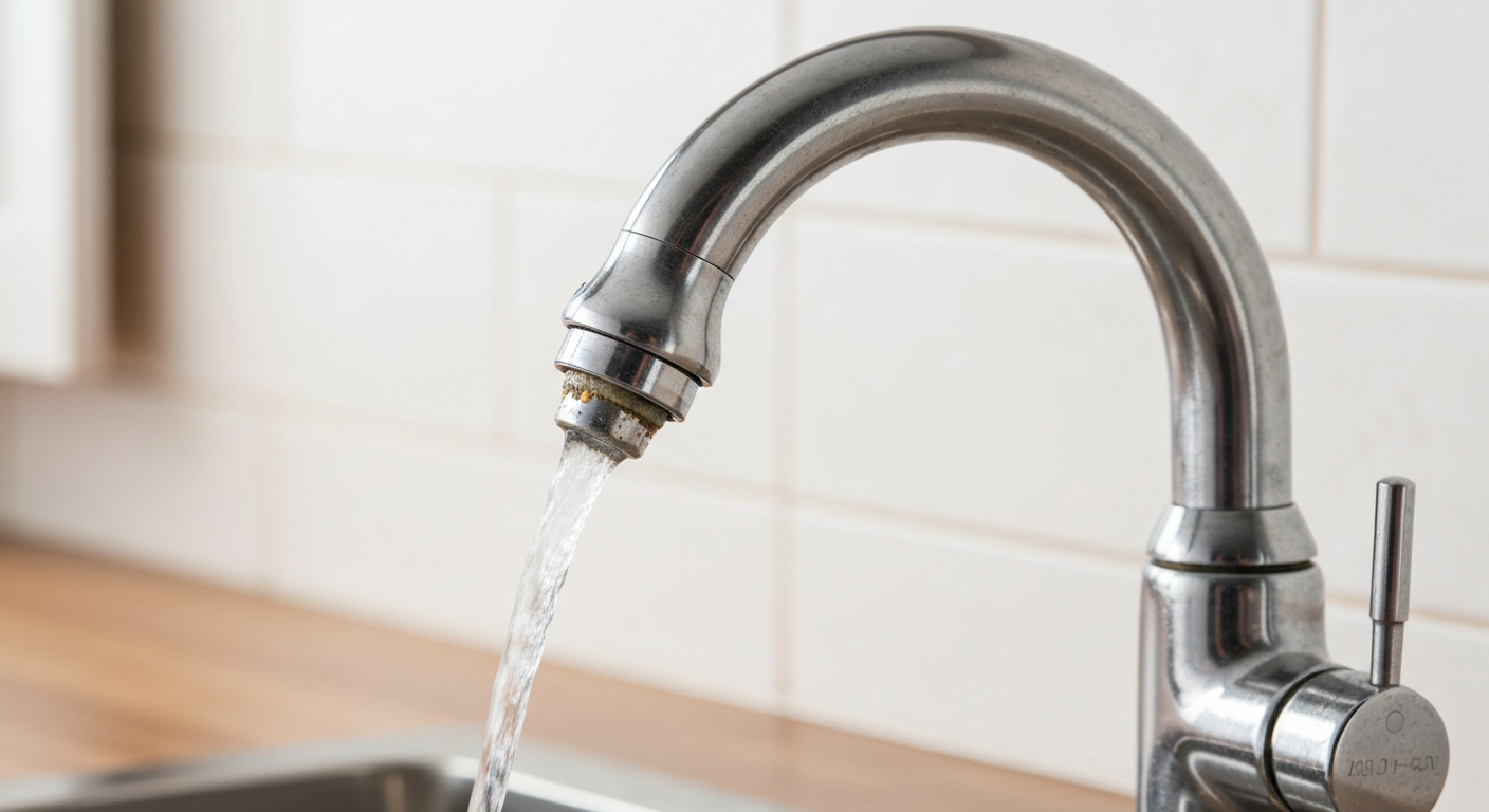 Why is my water pressure suddenly low?