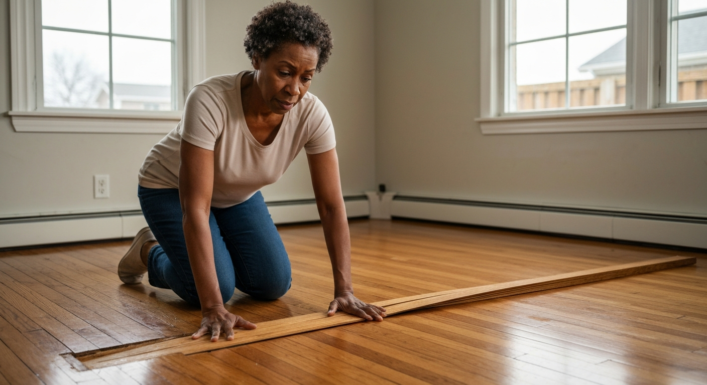 Why is my wood floor buckling?