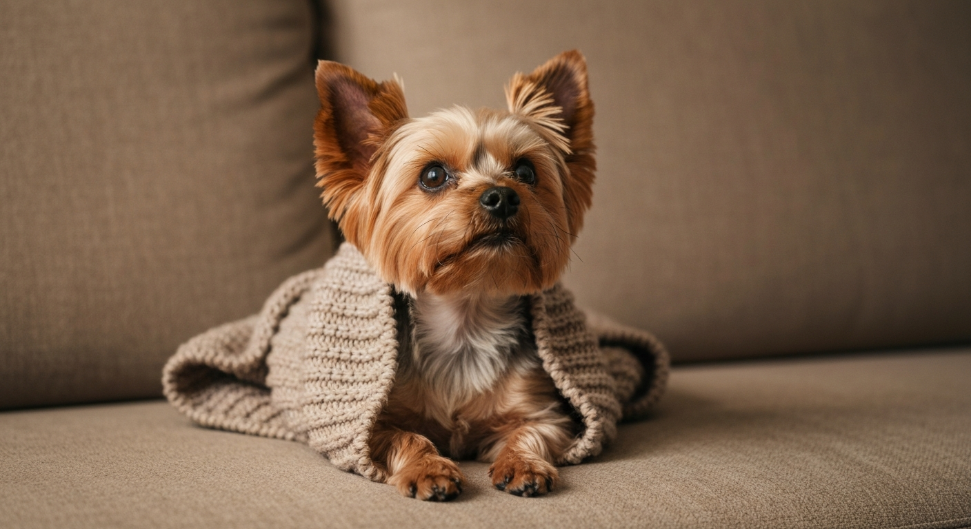 Why is my yorkie shaking?